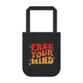 Free Your Mind Organic Canvas Tote Bag