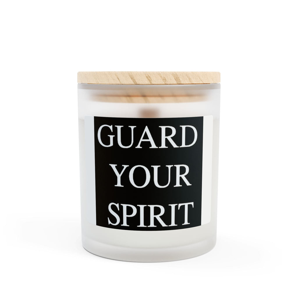 Frosted Glass Candle, 11oz Printify