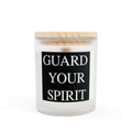 Frosted Glass Candle, 11oz Printify