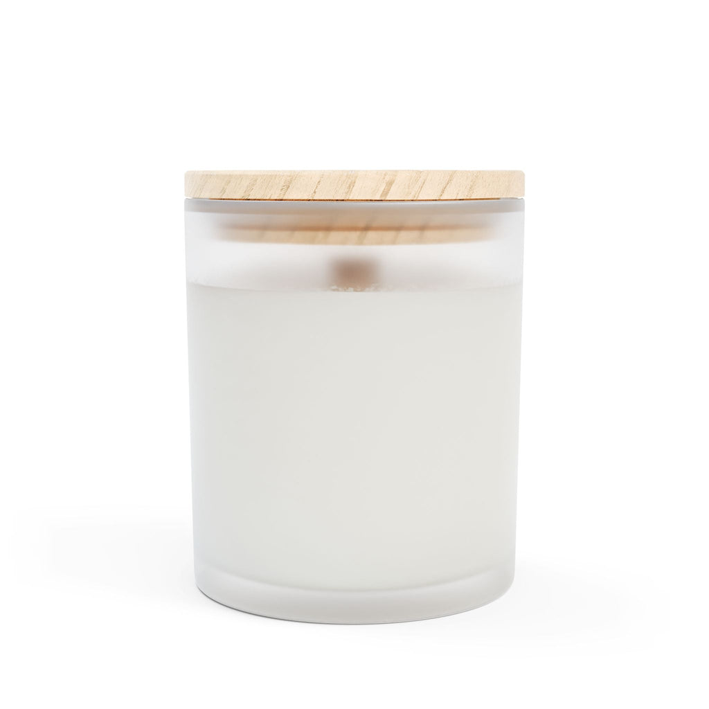 Frosted Glass Candle, 11oz Printify