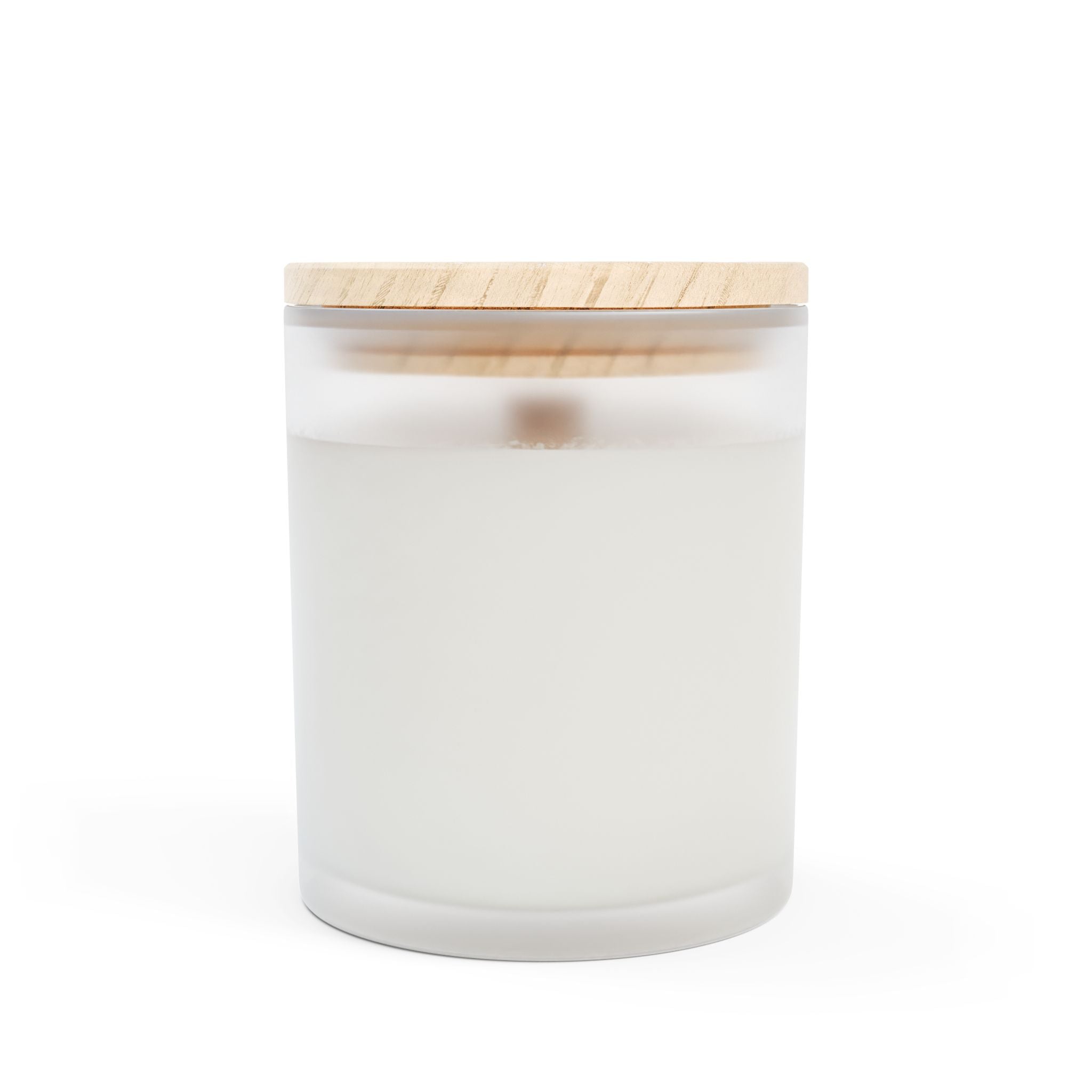 Frosted Glass Candle, 11oz Printify