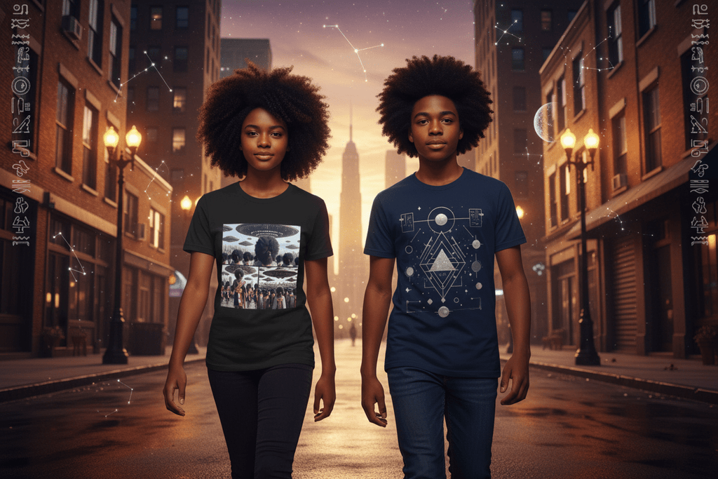Cosmic Panel Tee – Duo Street Walk v2