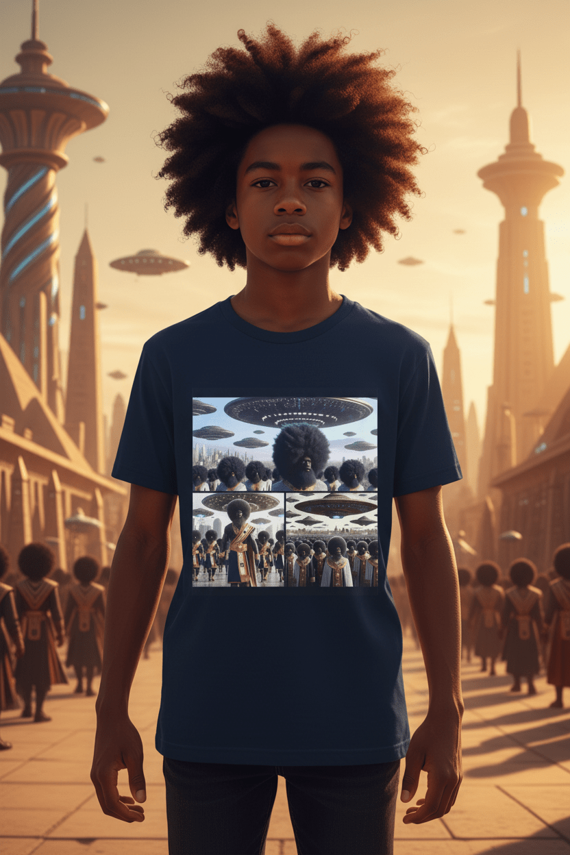 Cosmic Panel Tee – Boy Outdoor v2