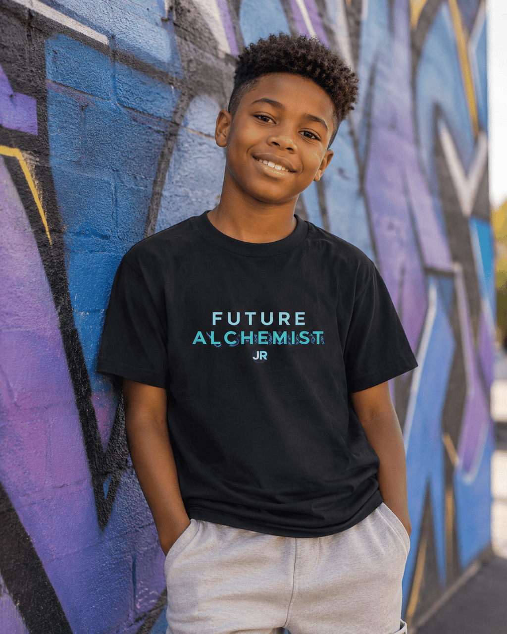Future Alchemist Youth Tee — Rise Above the Ordinary
