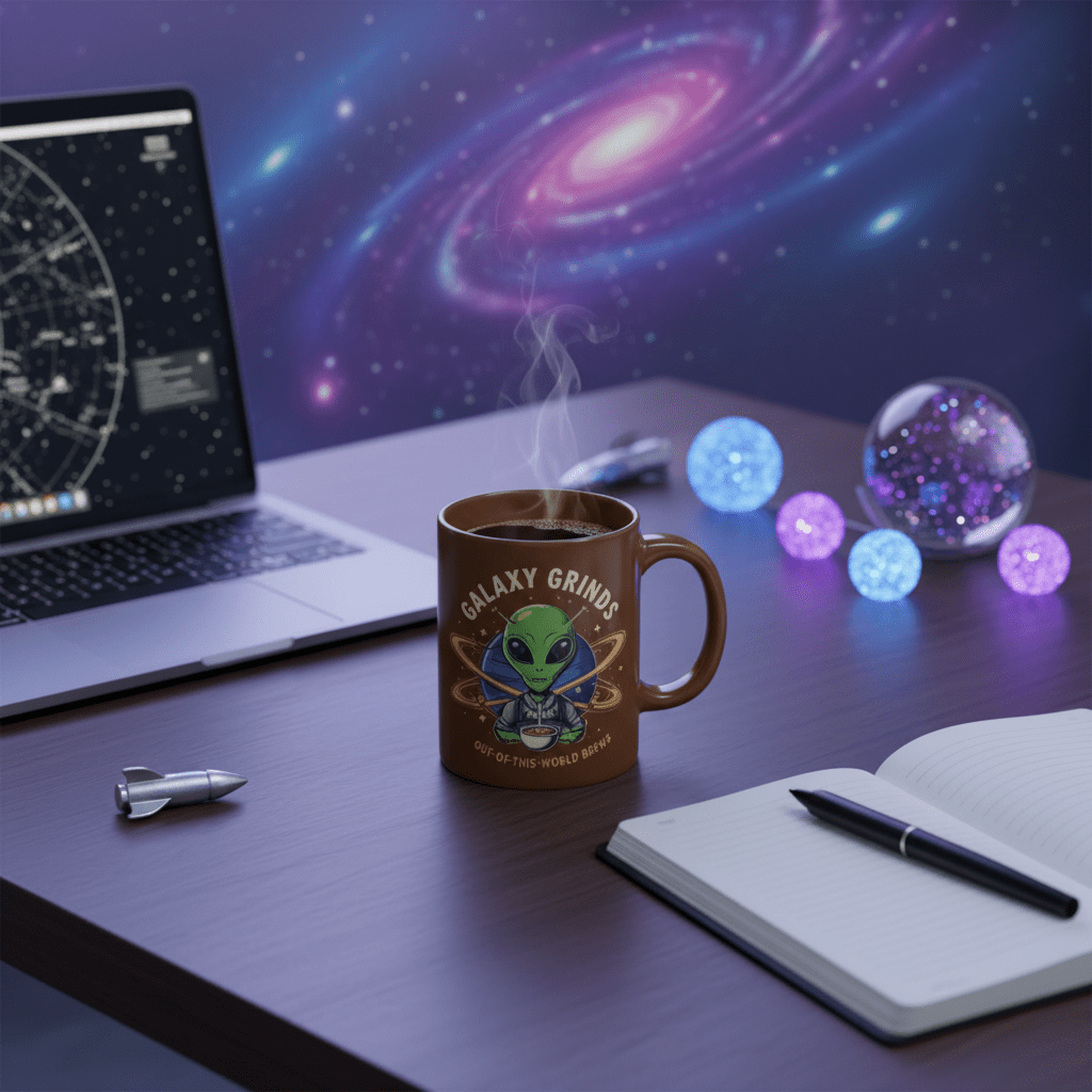 Galaxy Grinds Cosmic Desk Lifestyle