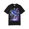 Galaxy Whale T-Shirt — Cosmic Whale Graphic Tee for Ocean & Space Lovers.