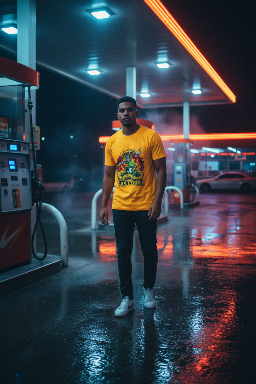 Gas Station Night