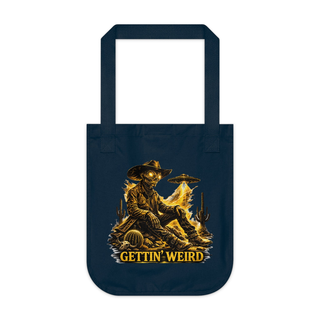 Gettin' Weird Organic Canvas Tote Bag