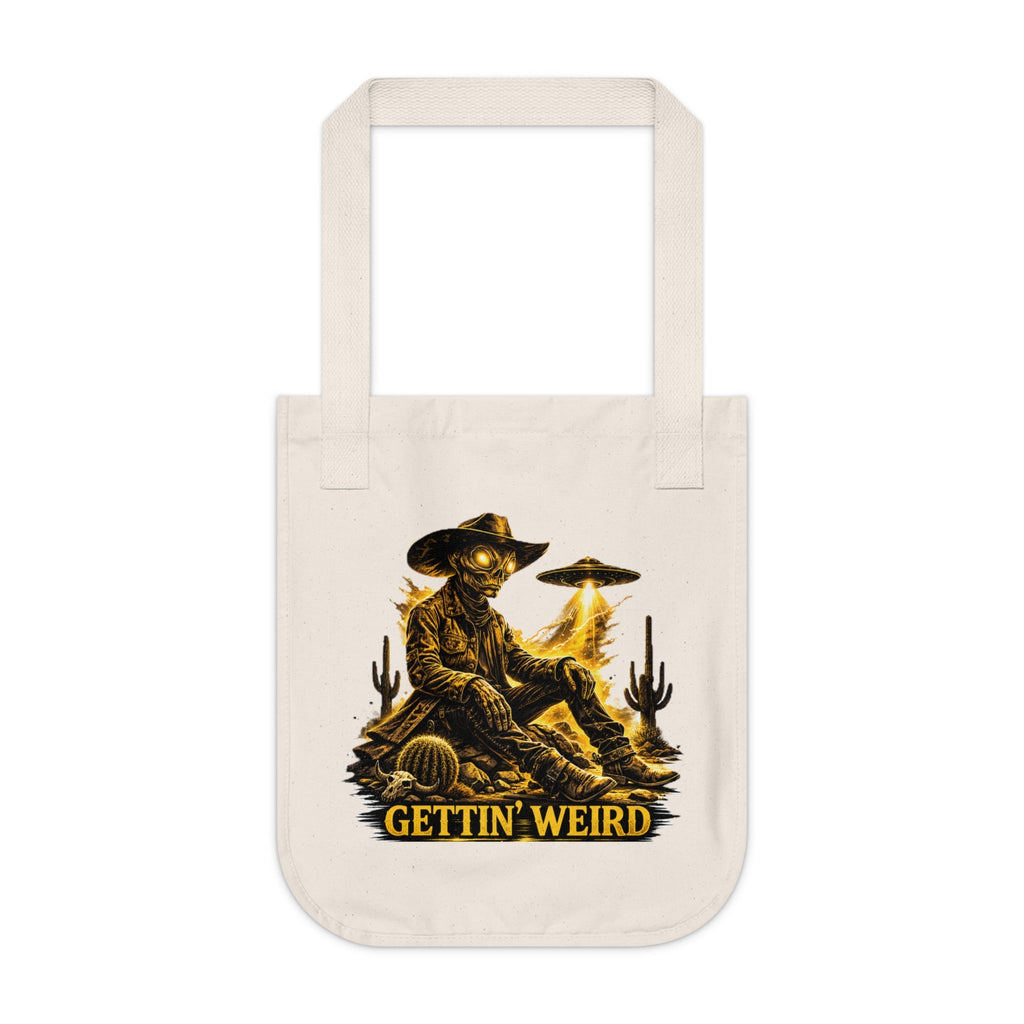 Gettin' Weird Organic Canvas Tote Bag