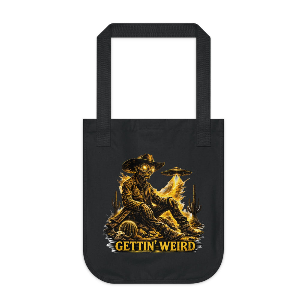 Gettin' Weird Organic Canvas Tote Bag