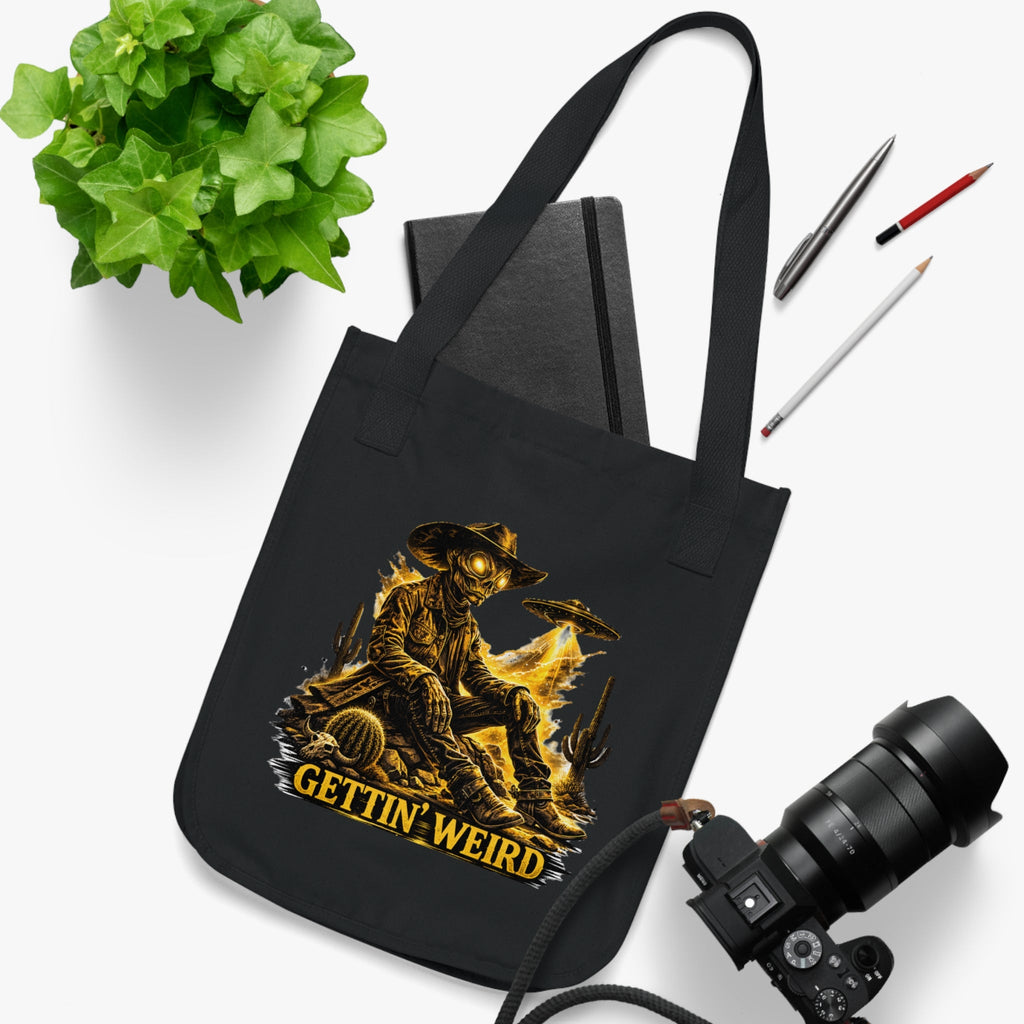 Gettin' Weird Organic Canvas Tote Bag