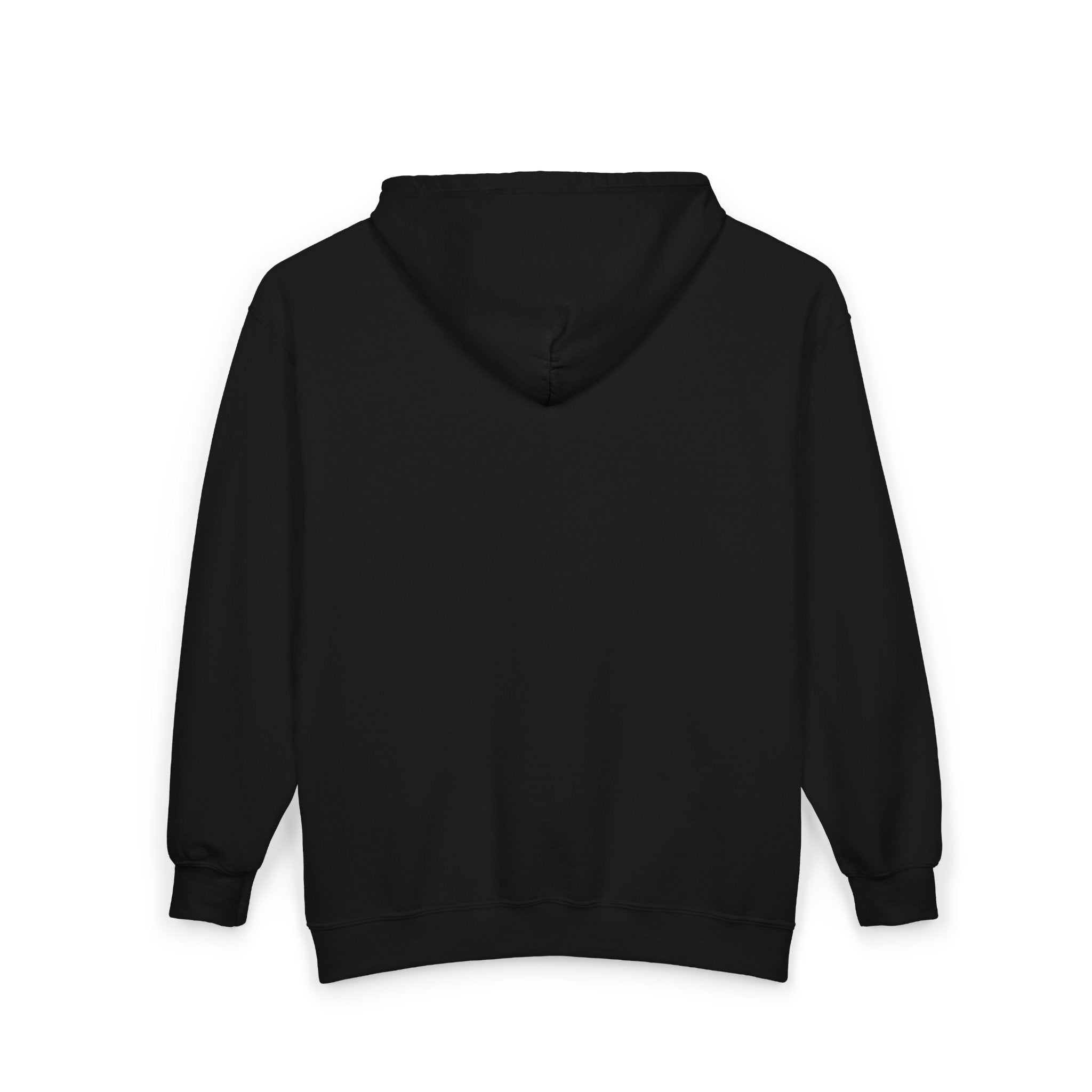 Gold Number 9 Zip Hoodie — Minimalist Lucky 9 Anniversary Sweatshirt Printify