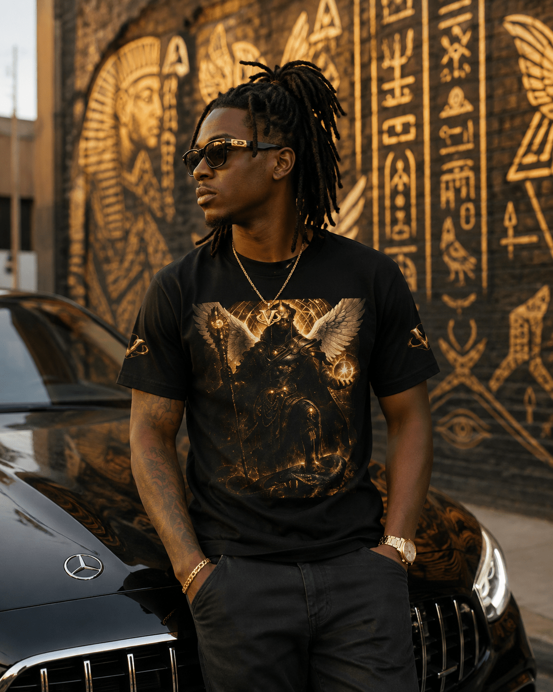 Golden Seraph Warrior Tee
