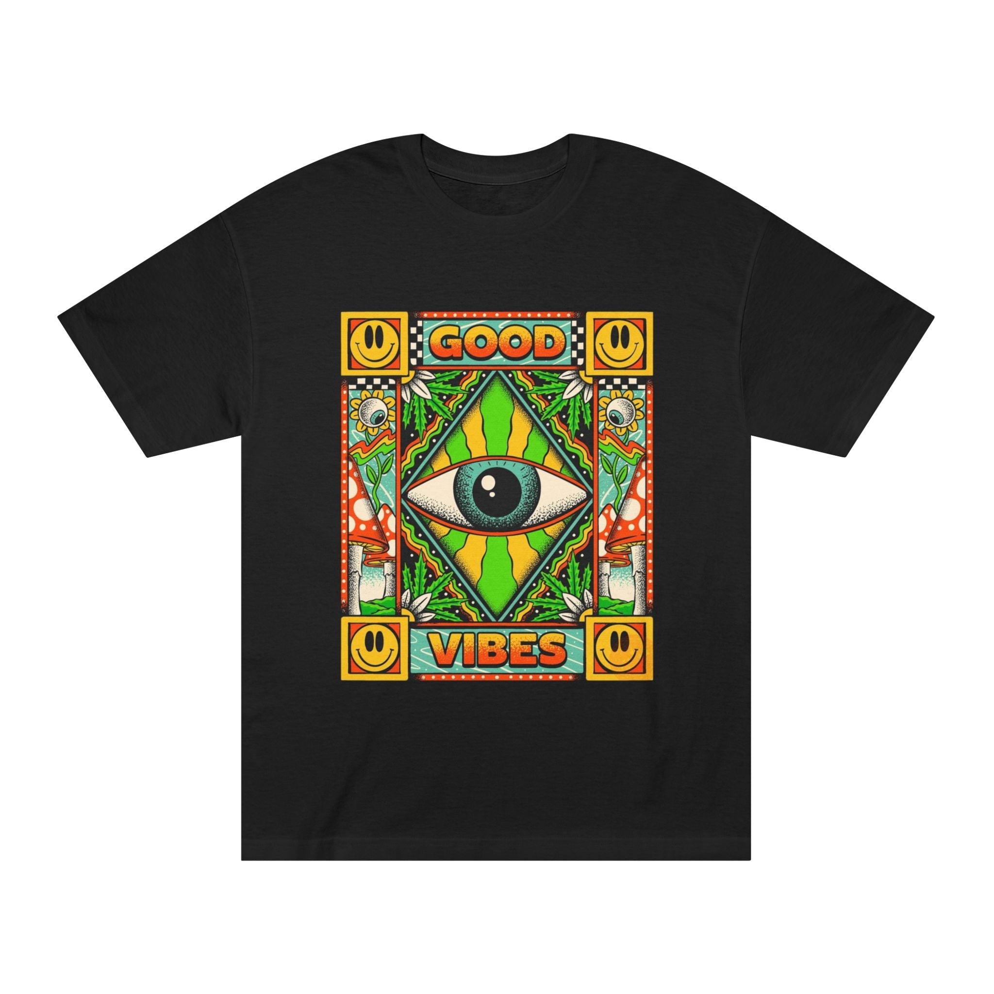 GOOD VIBES FREQUENCY TEE 👁️🌀