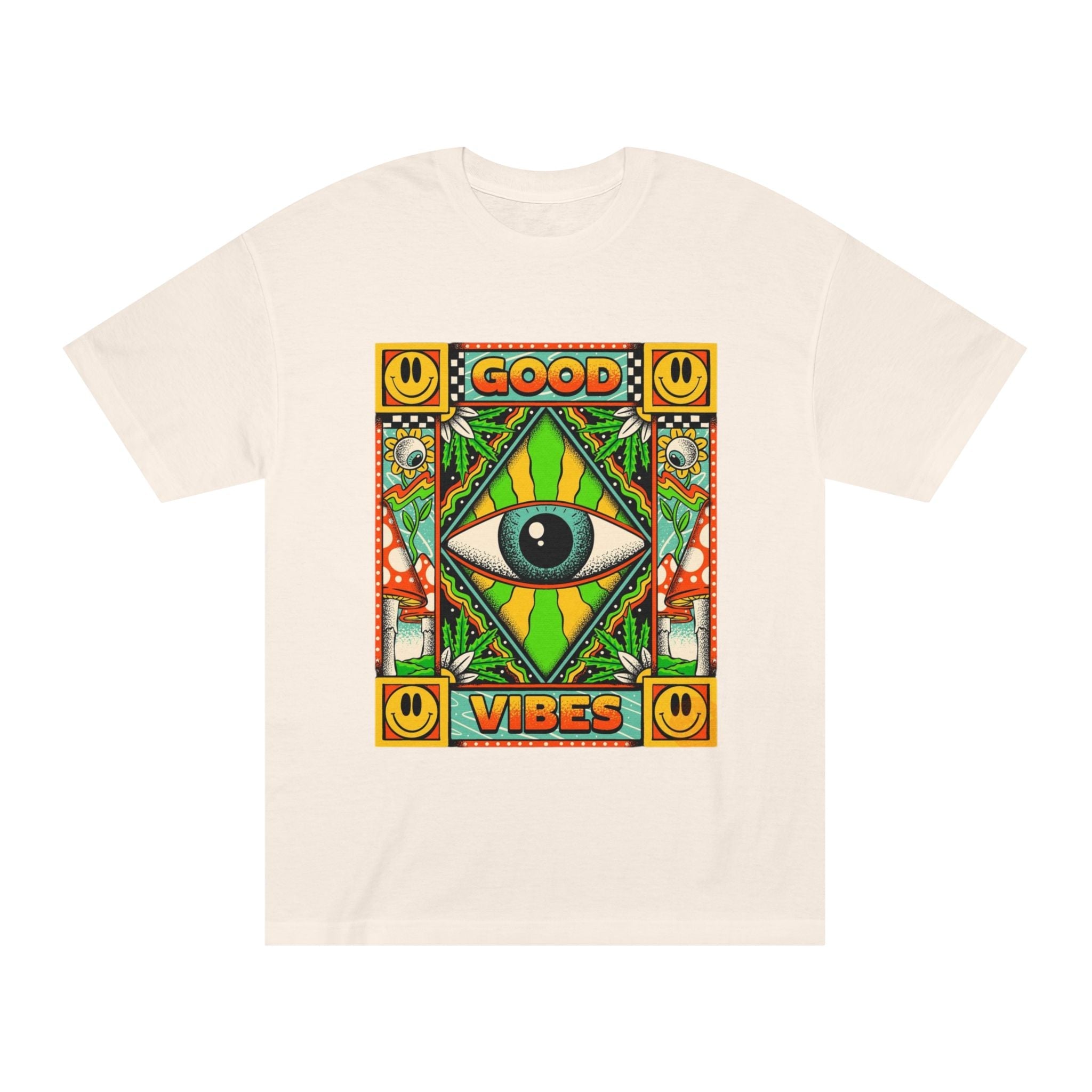 GOOD VIBES FREQUENCY TEE 👁️🌀