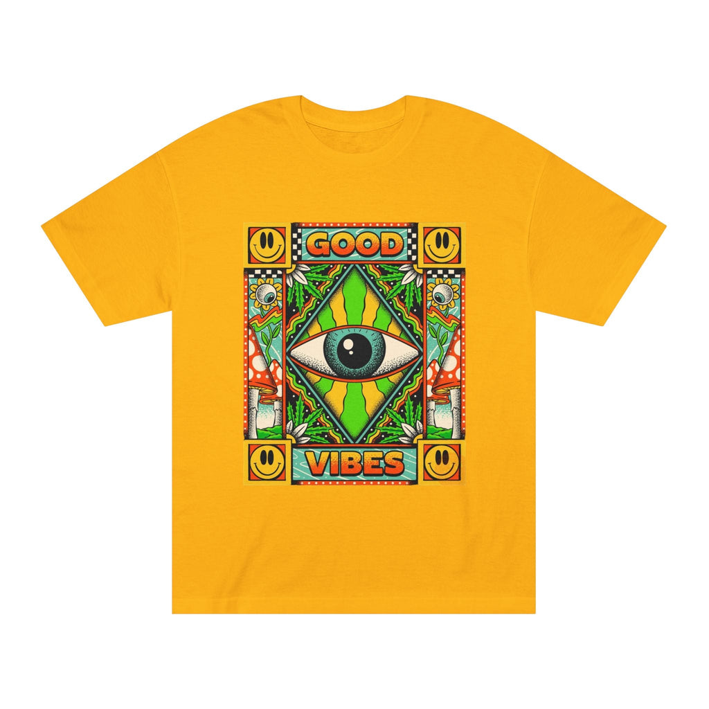 GOOD VIBES FREQUENCY TEE 👁️🌀