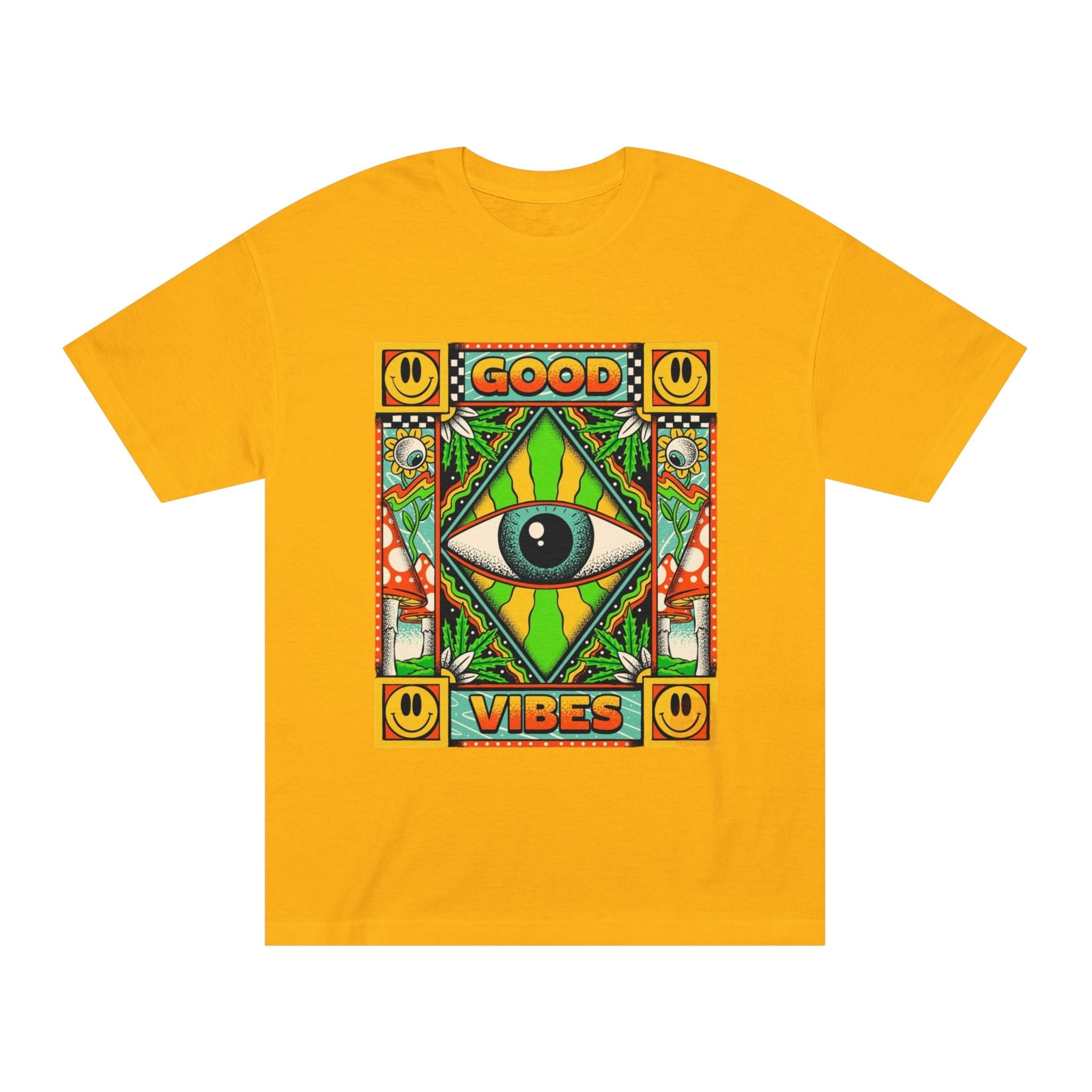 GOOD VIBES FREQUENCY TEE 👁️🌀