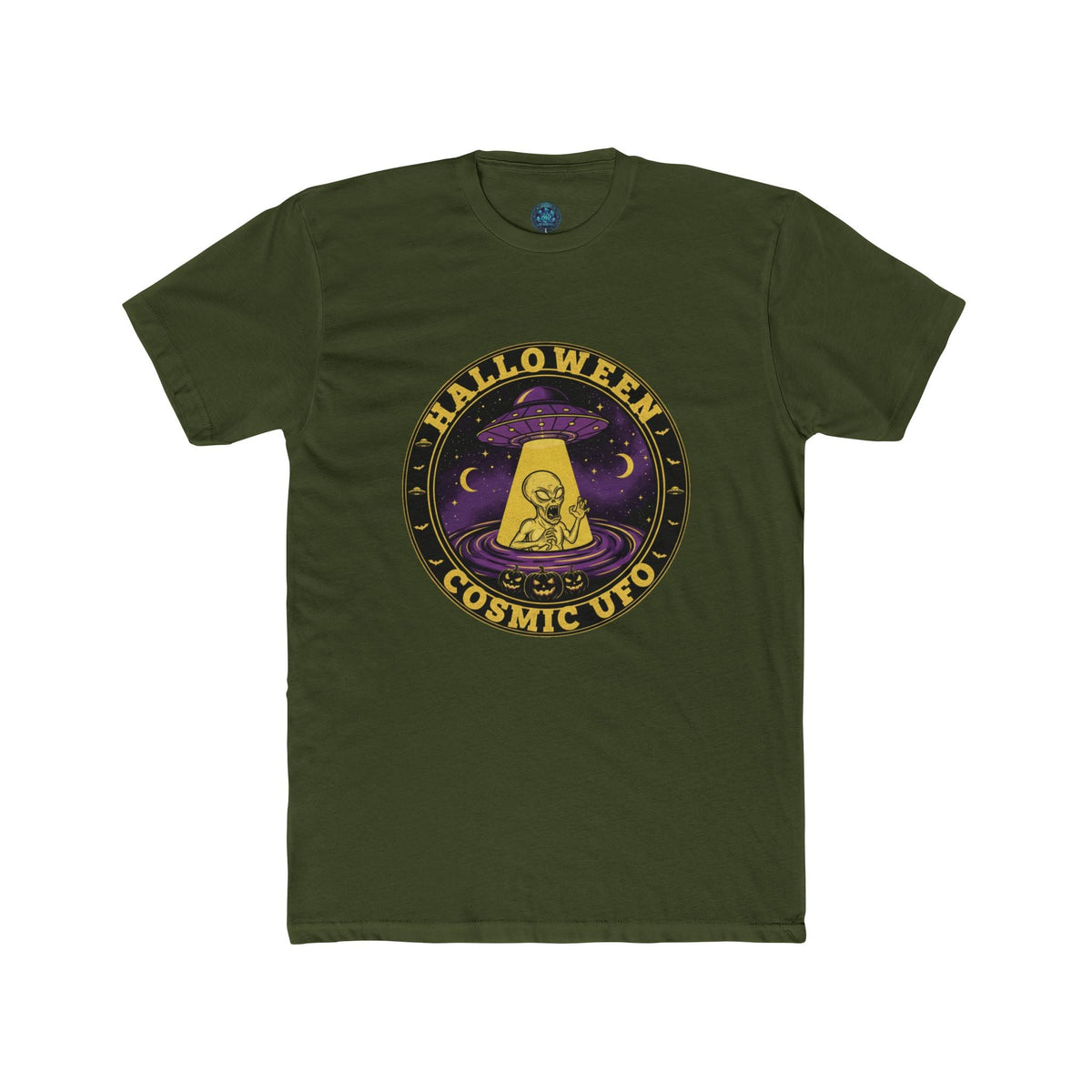 Halloween Cosmic UFO Tee – Alien Spooky Streetwear