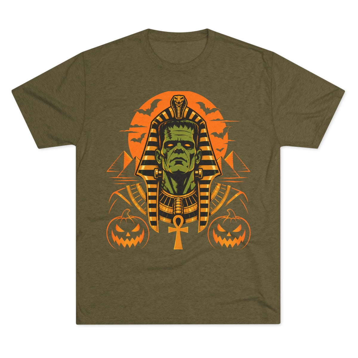 Frankenstein Pharaoh Halloween T-Shirt