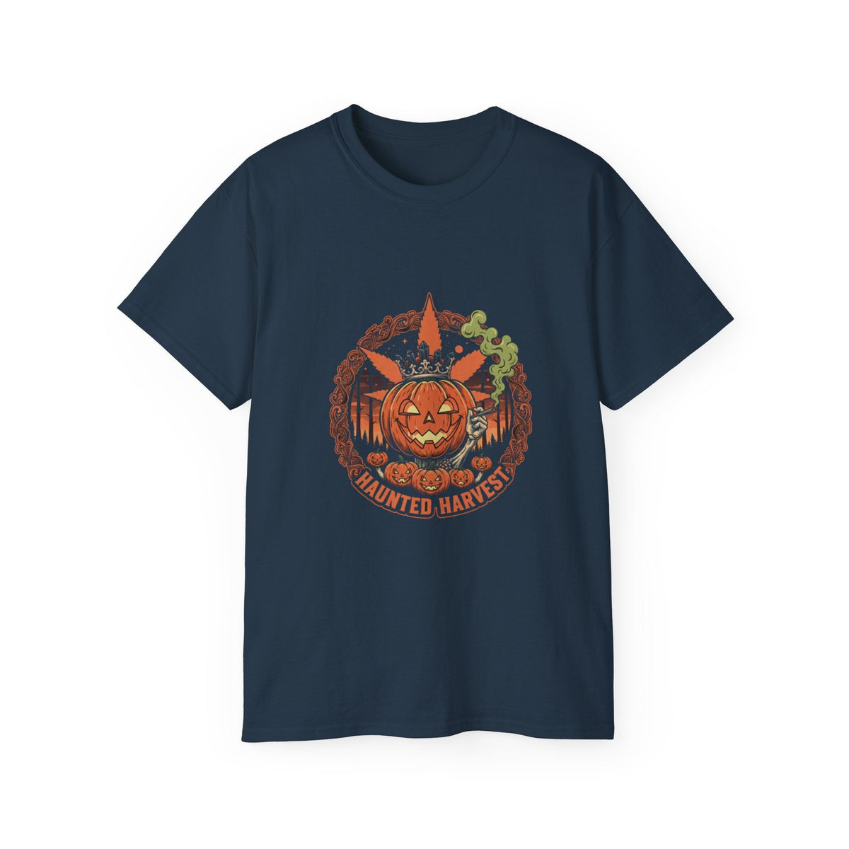 Haunted Harvest Pumpkin Tee | Spooky Halloween Streetwear