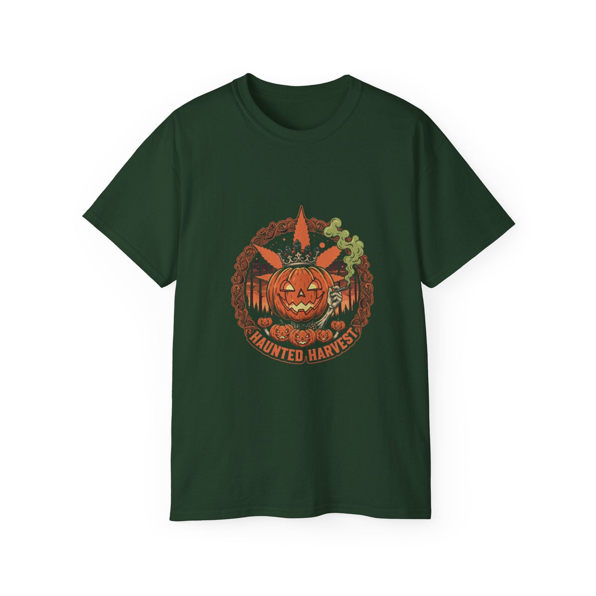 Haunted Harvest Pumpkin Tee | Spooky Halloween Streetwear