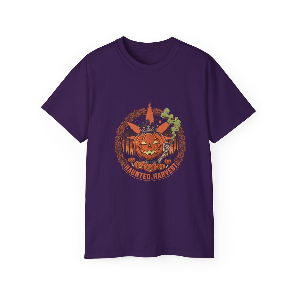 Haunted Harvest Pumpkin Tee | Spooky Halloween Streetwear