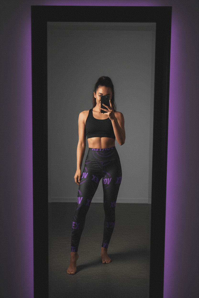 Vortex Leggings — Mirror Selfie