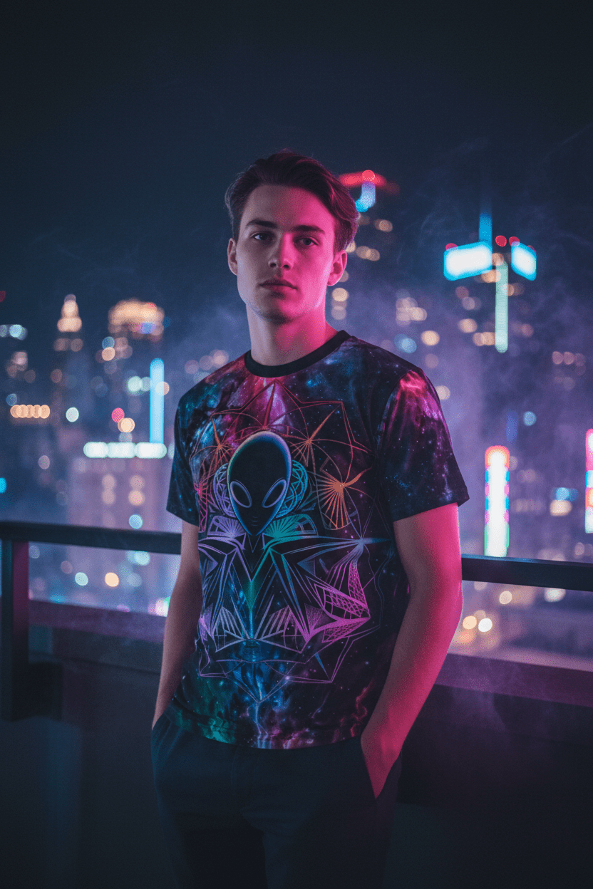 Night neon setting