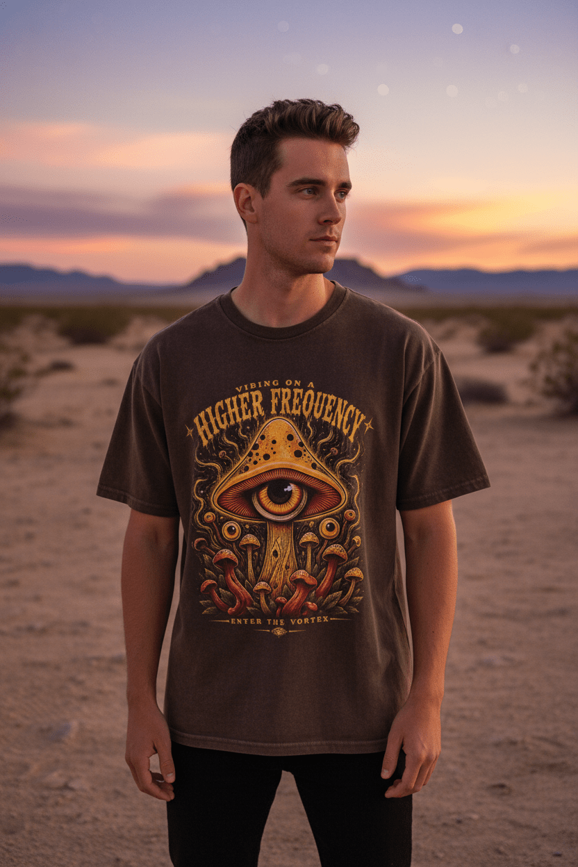 White Man Desert Dusk