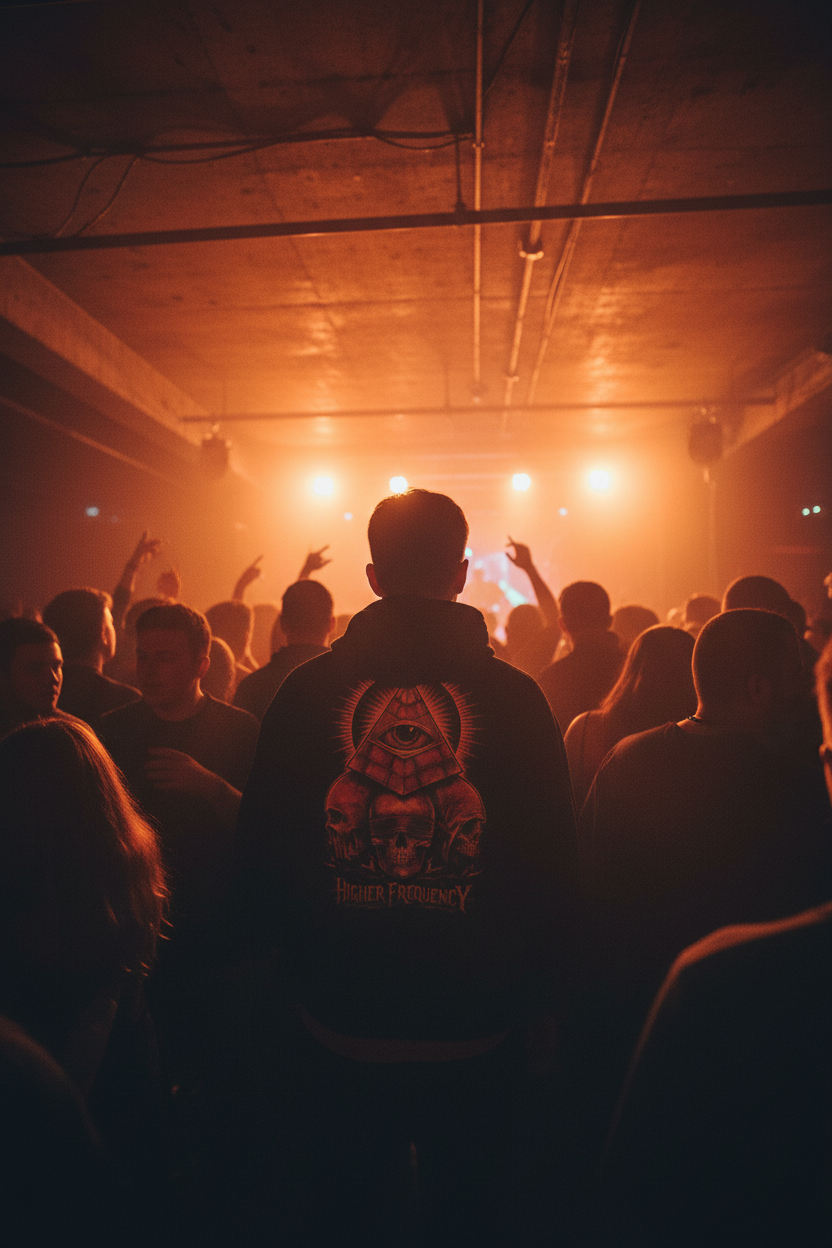 Higher Frequency Hoodie — Underground Concert