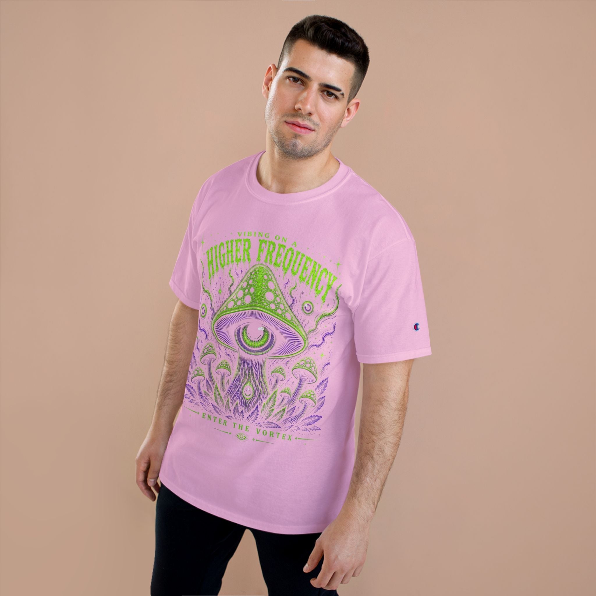 Higher Frequency Mushroom Tee