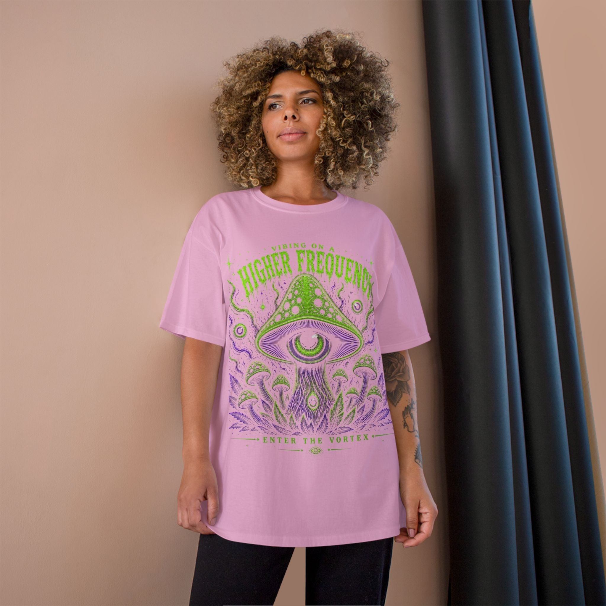 Higher Frequency Mushroom Tee
