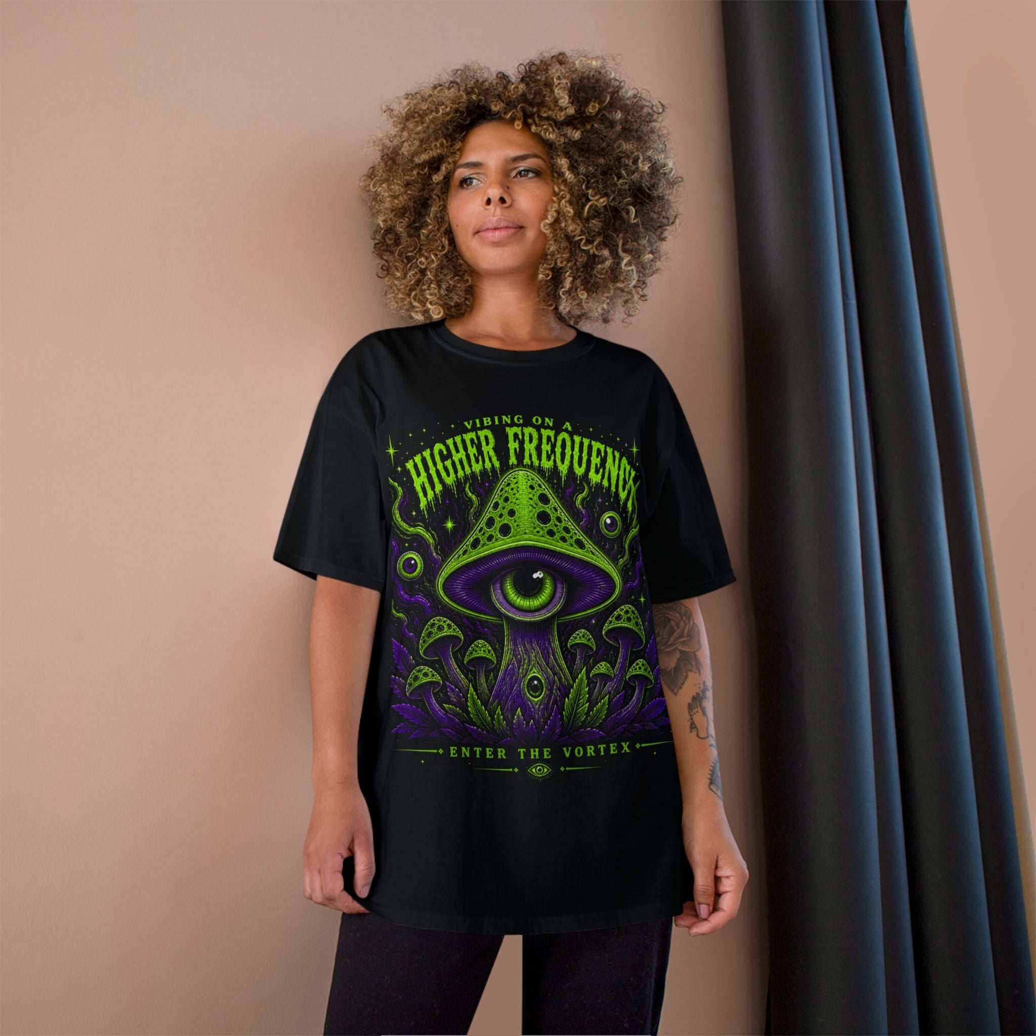 Higher Frequency Mushroom Tee