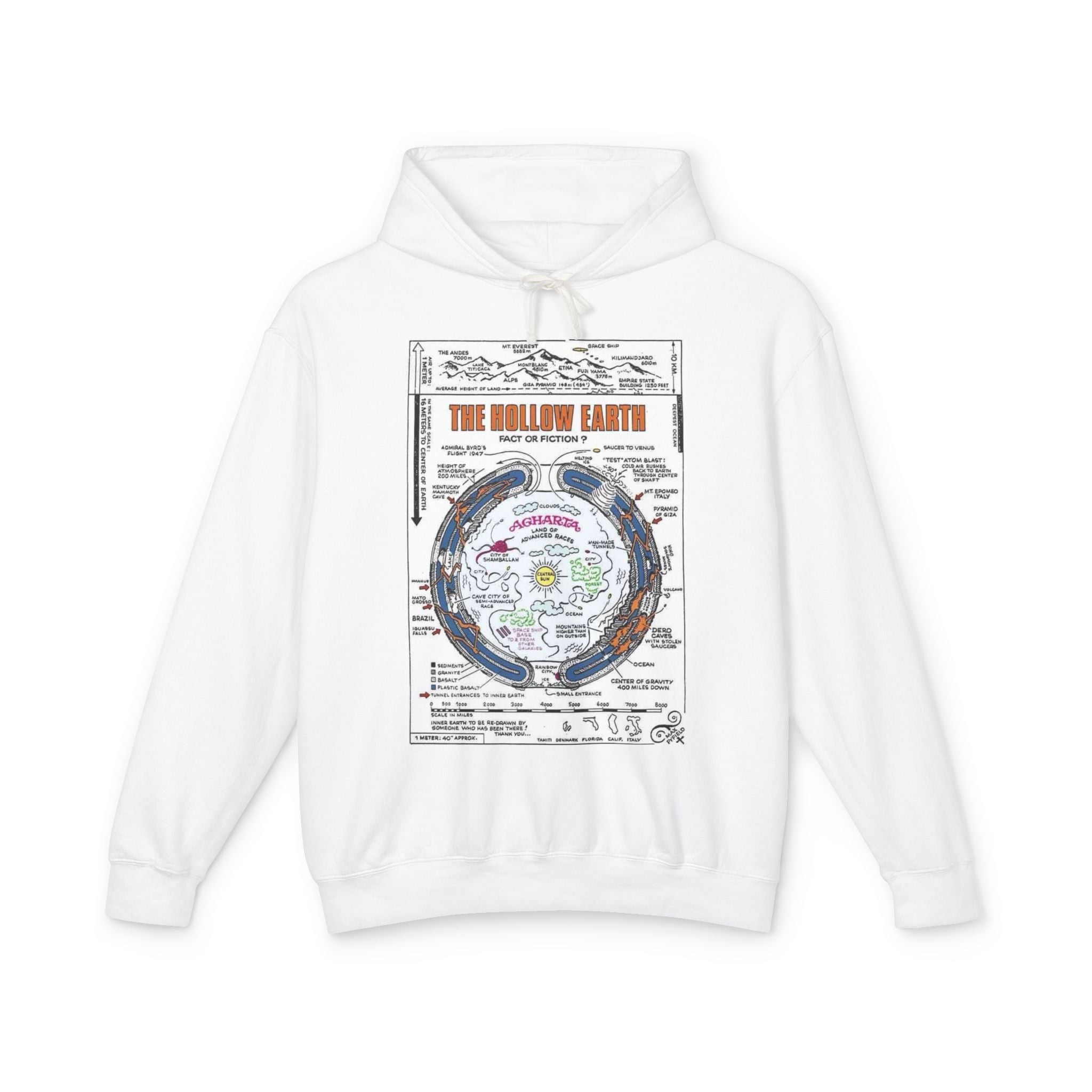 Unisex Lightweight Hooded Sweatshirt Printify