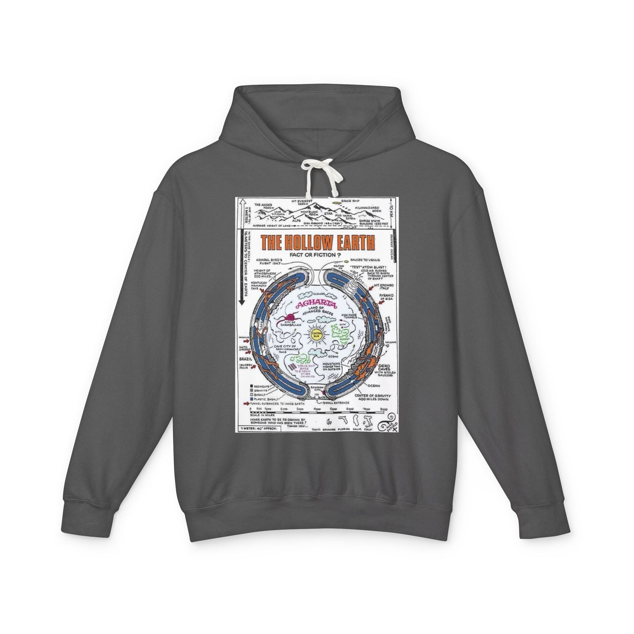 Unisex Lightweight Hooded Sweatshirt Printify