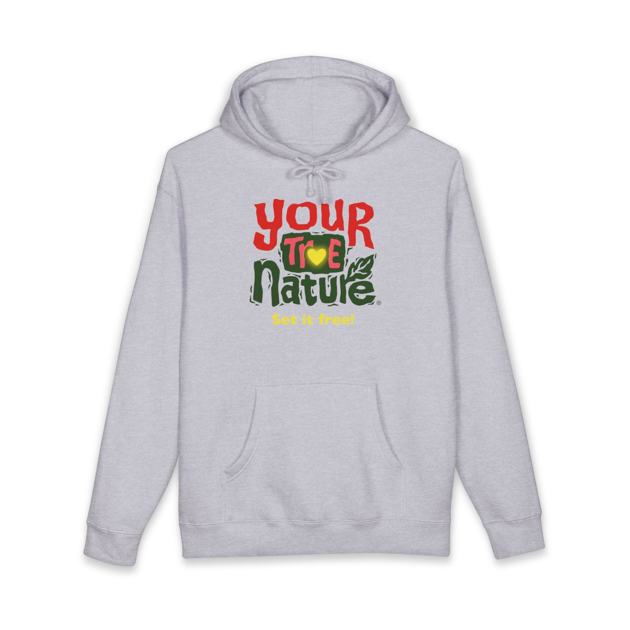 Hoodie — "Your True Nature" Graphic Hoodie, Set It Free Inspirational Pull‑Over Printify