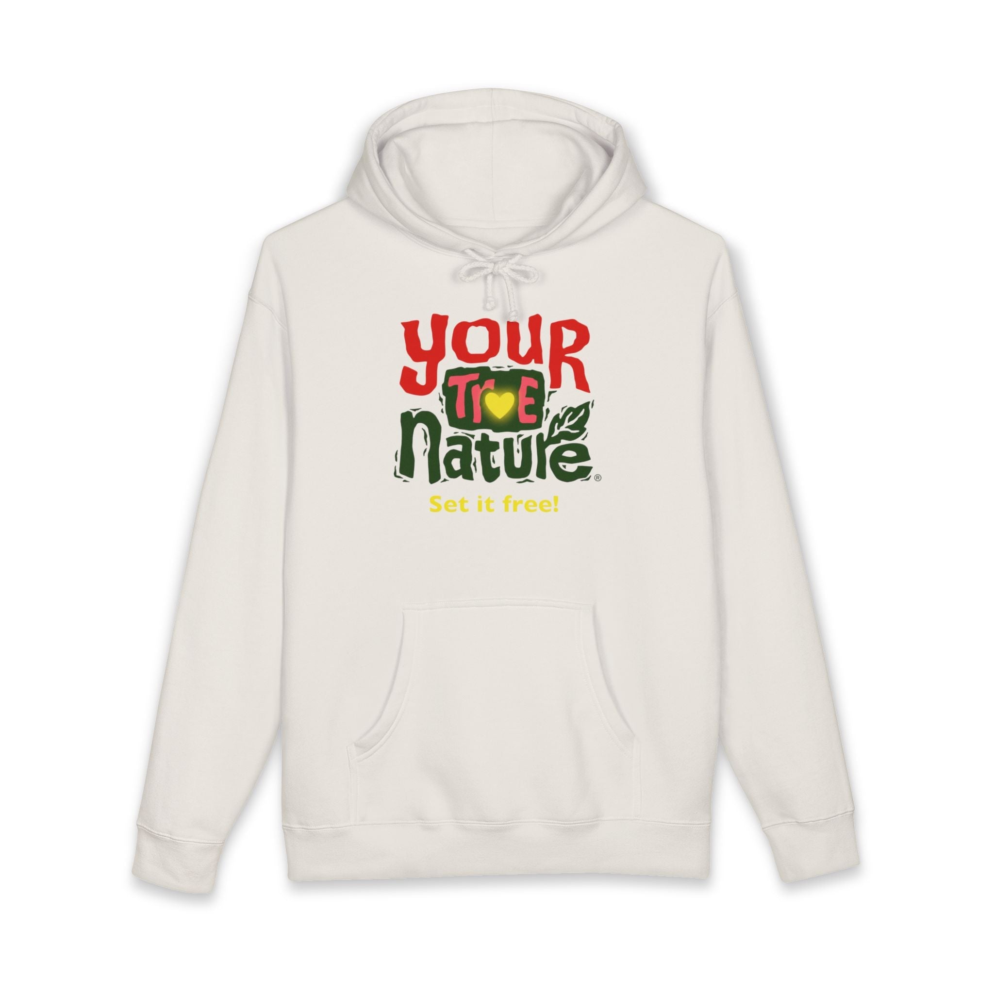 Hoodie — "Your True Nature" Graphic Hoodie, Set It Free Inspirational Pull‑Over Printify