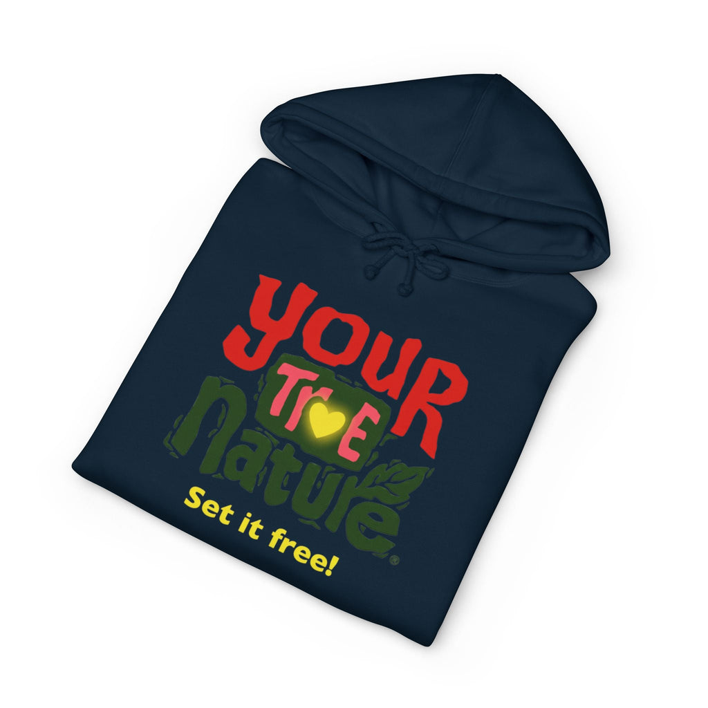 Hoodie — "Your True Nature" Graphic Hoodie, Set It Free Inspirational Pull‑Over Printify