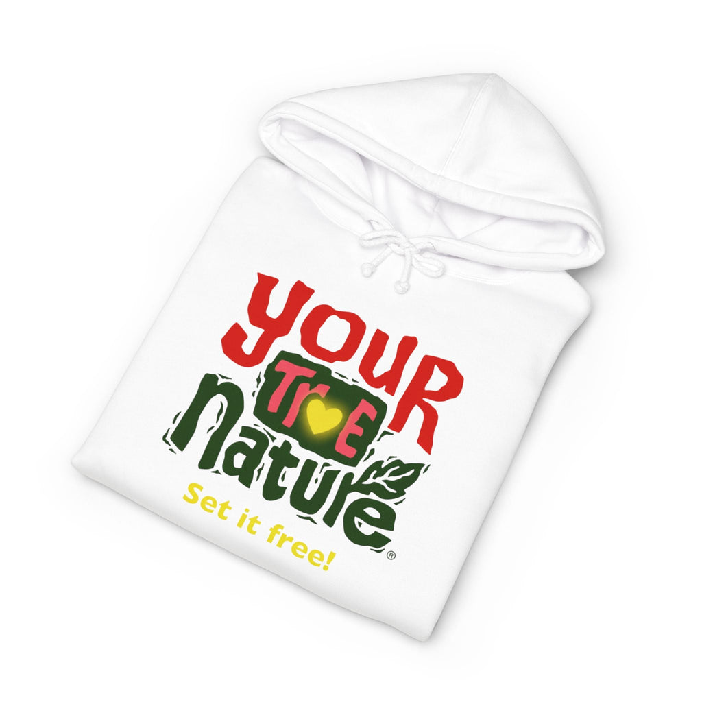 Hoodie — "Your True Nature" Graphic Hoodie, Set It Free Inspirational Pull‑Over Printify