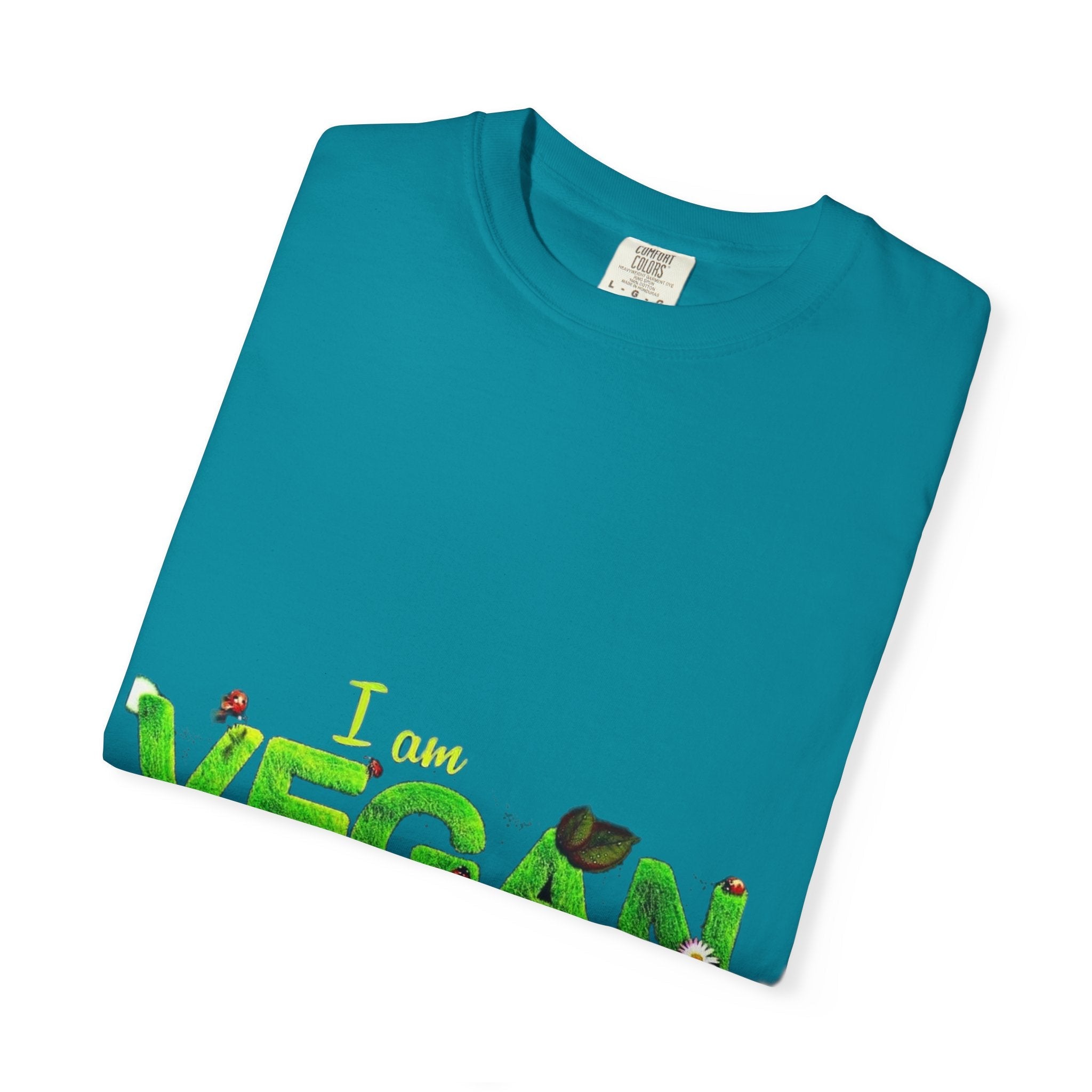 I Am Vegan T-Shirt — Bold Vegan Statement Tee Printify