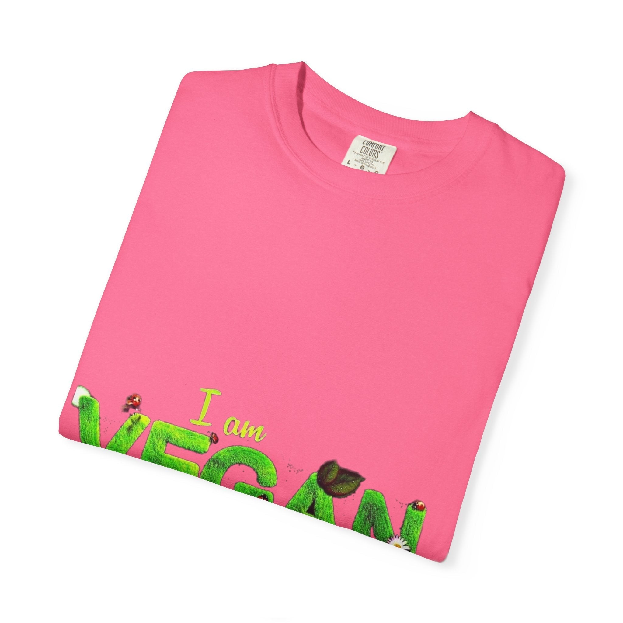 I Am Vegan T-Shirt — Bold Vegan Statement Tee Printify