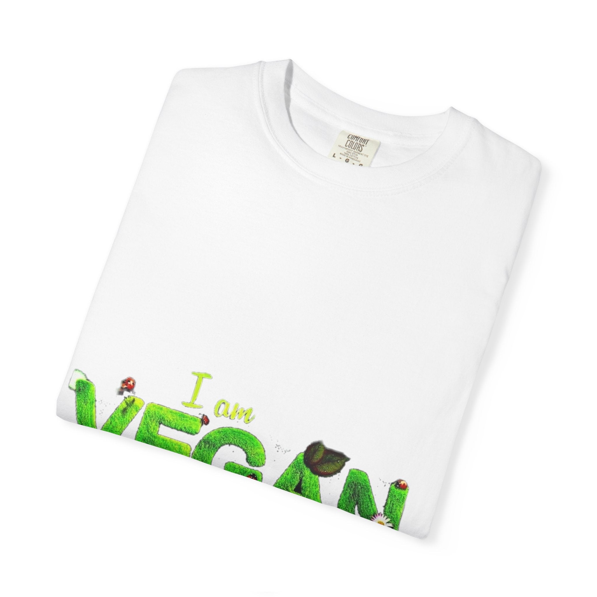 I Am Vegan T-Shirt — Bold Vegan Statement Tee Printify