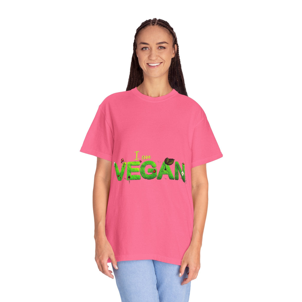 I Am Vegan T-Shirt — Bold Vegan Statement Tee Printify