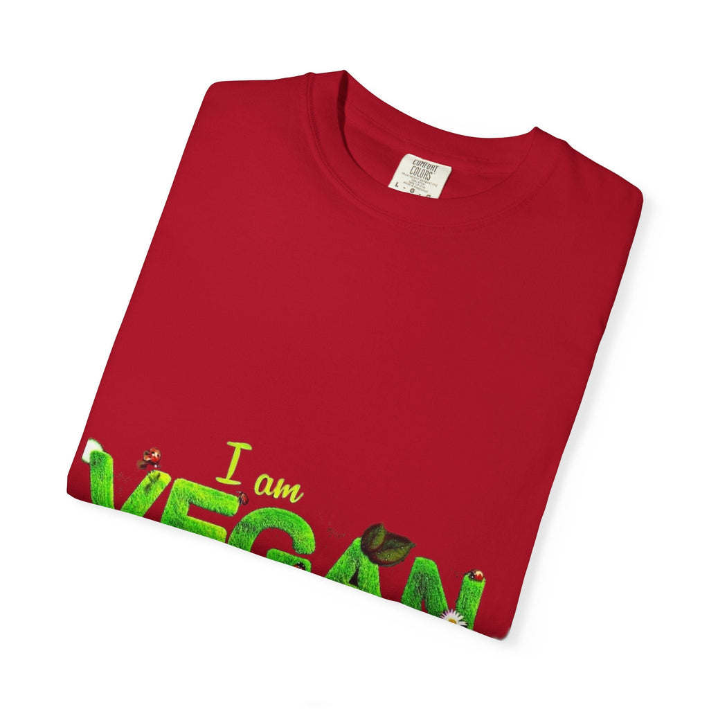 I Am Vegan T-Shirt — Bold Vegan Statement Tee Printify