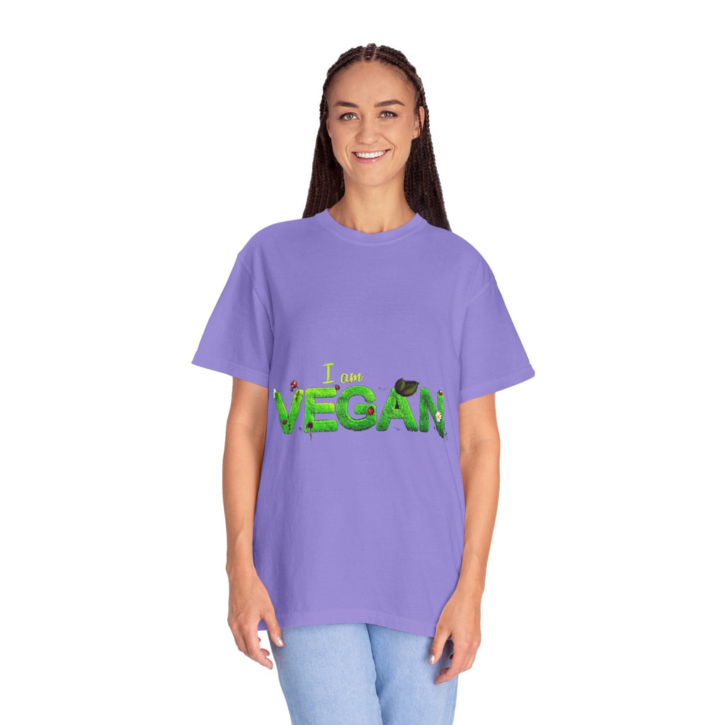 I Am Vegan T-Shirt — Bold Vegan Statement Tee Printify