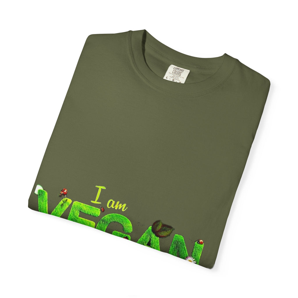 I Am Vegan T-Shirt — Bold Vegan Statement Tee Printify