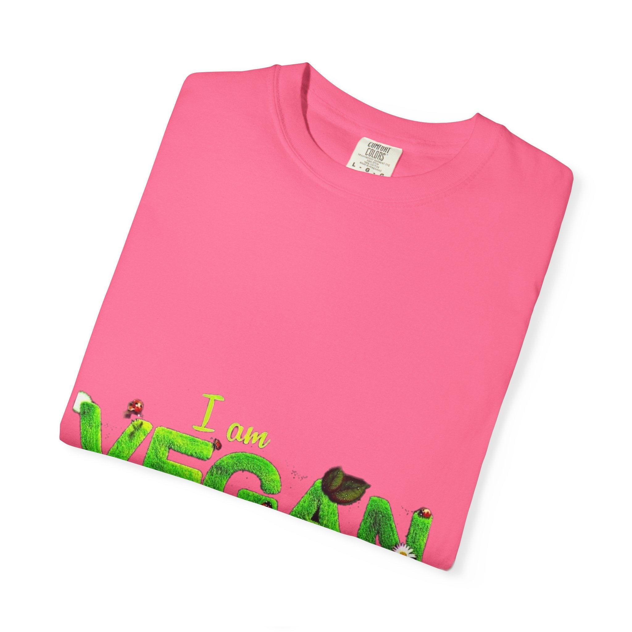I Am Vegan T-Shirt — Bold Vegan Statement Tee Printify