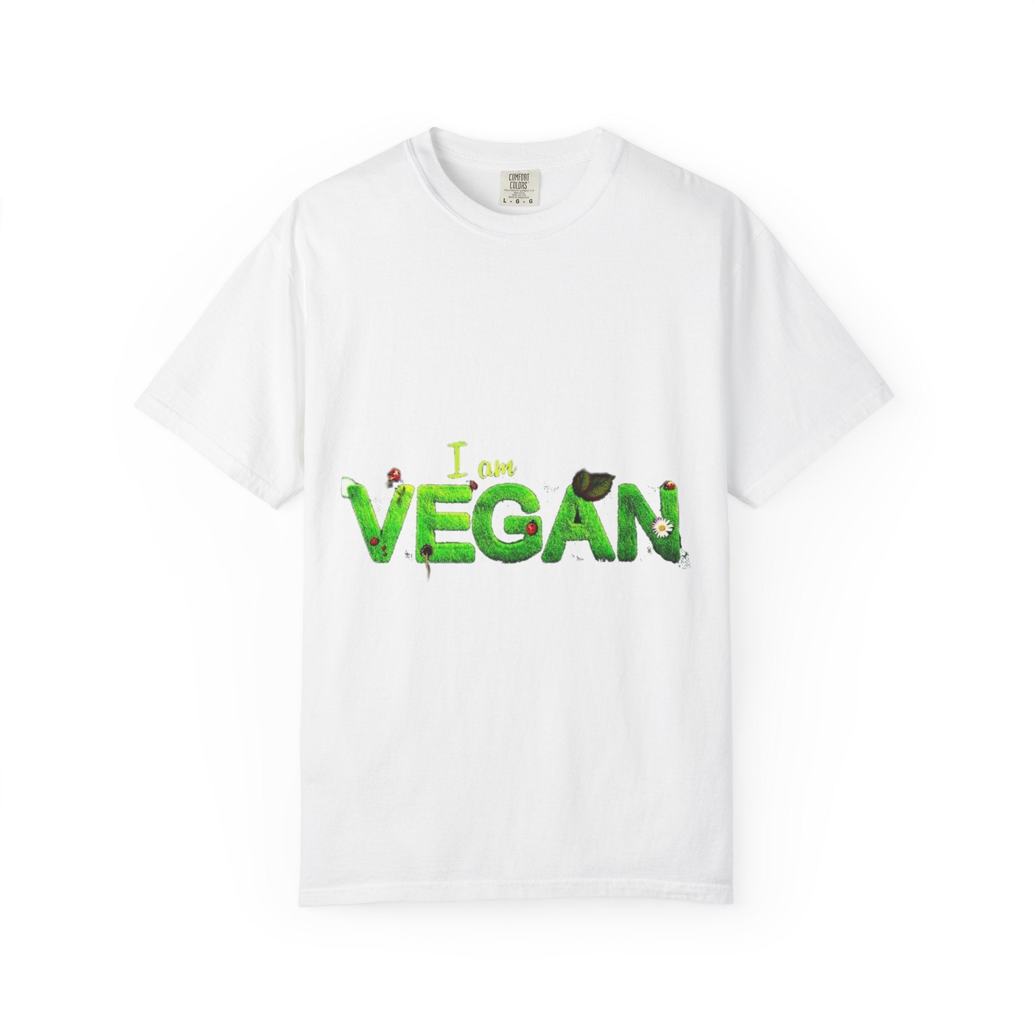I Am Vegan T-Shirt — Bold Vegan Statement Tee Printify