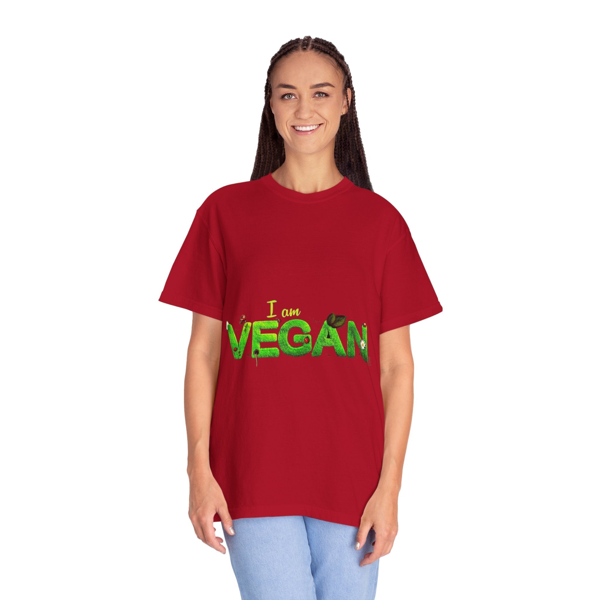 I Am Vegan T-Shirt — Bold Vegan Statement Tee Printify