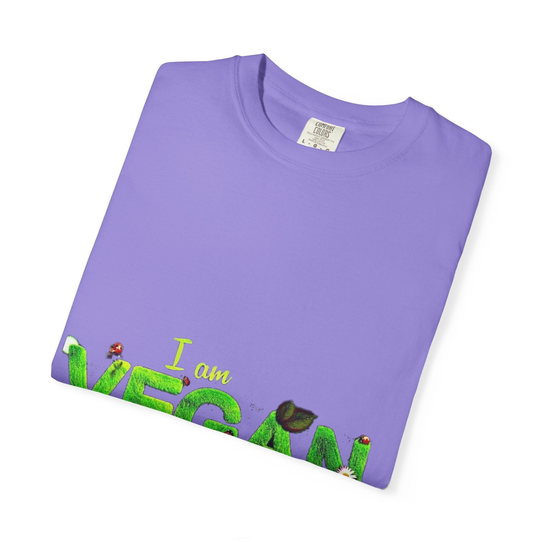 I Am Vegan T-Shirt — Bold Vegan Statement Tee Printify